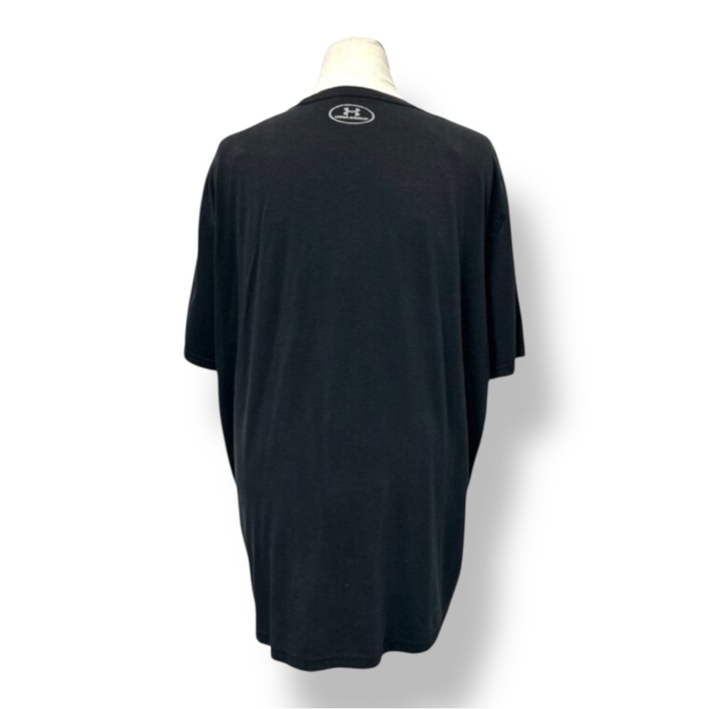 Under Armour Mens Heatgear “Protect This House I Will” Loose Fit Tee Black XL - Picture 4 of 8